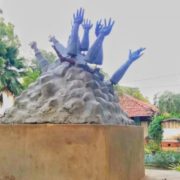 Jaffna uni destroyed memorial