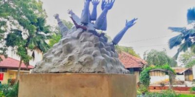 Jaffna uni destroyed memorial